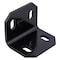 Hampton Hampton 2.4 in. H X 3 in. W X 3/16 in. D Black Steel Inside/Outside Corner Brace 02-3405-208 - alternate 5